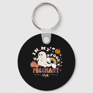My Spooky Pregnant Era Ghost Halloween Pregnant Mo Key Ring