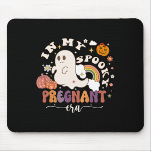 My Spooky Pregnant Era Ghost Halloween Pregnant Mo Mouse Mat