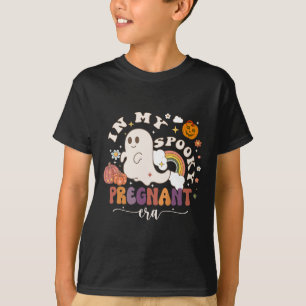 My Spooky Pregnant Era Ghost Halloween Pregnant Mo T-Shirt