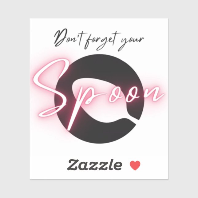 My Spoonie Sister Vinyl Sticker (Sheet)