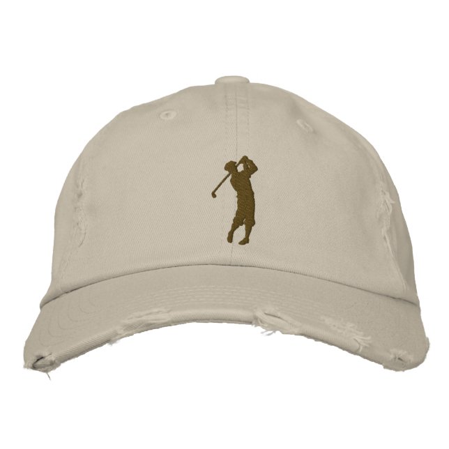 My Sport Golf Embroidered Hat (Front)