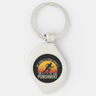 My Sport Is Your Sports Punishment Track Cross Cou Key Ring