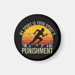 My Sport Is Your Sports Punishment Track Cross Cou Magnet