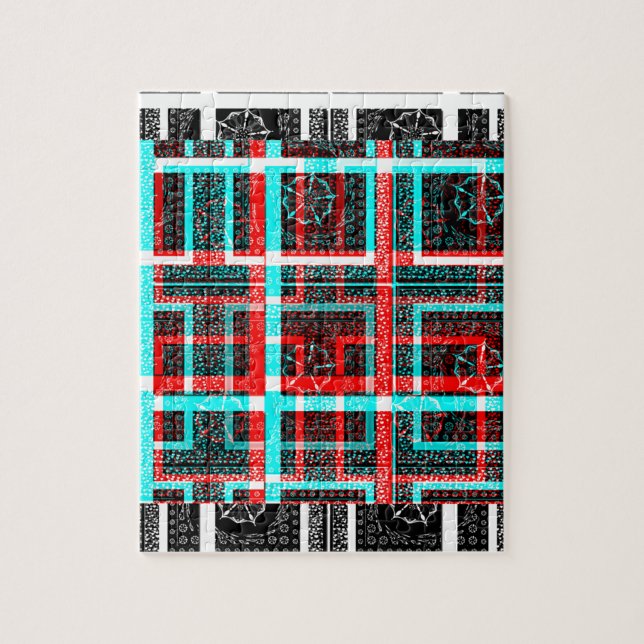 My Square Maze Design Jigsaw Puzzle (Vertical)
