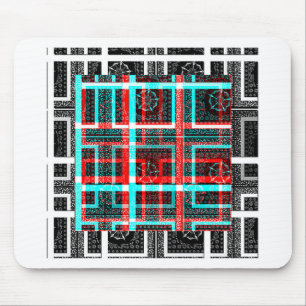 My Square Maze Design Mouse Mat