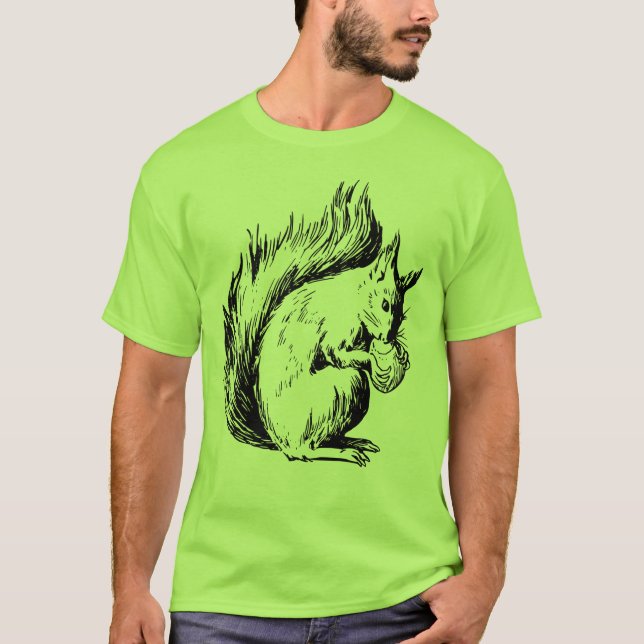 My Squirrel Buddy  T-Shirt (Front)