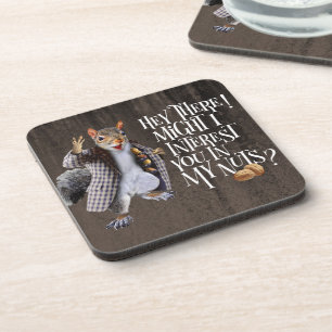 My Squirrel Nuts Coaster