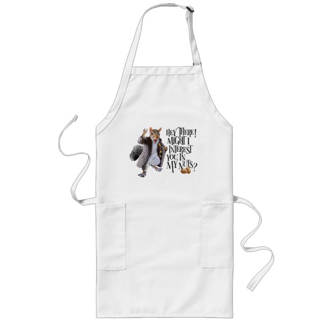 My Squirrel Nuts Long Apron (Front)