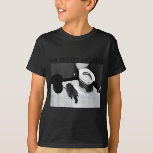 My Srit Animal Funny Drunk Raccoon Meme T-Shirt