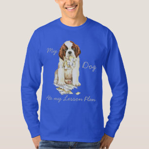 My St. Bernard Ate my Lesson Plan T-Shirt
