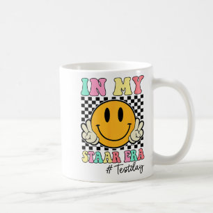 My Staar Era Retro Smile Teacher Kids Testing Test Coffee Mug