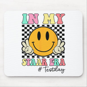 My Staar Era Retro Smile Teacher Kids Testing Test Mouse Mat