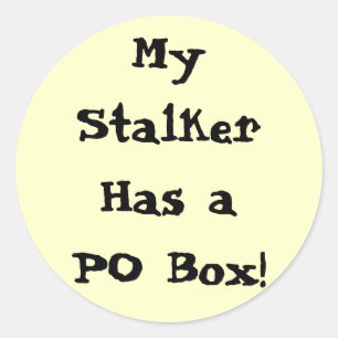 My Stalker Has Sticker