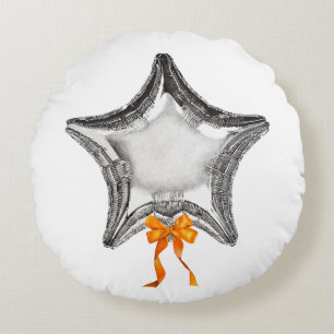 'My Star' Happy Balloon Throw Pillow