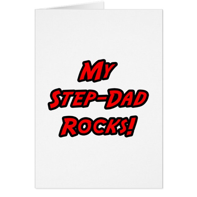 My Step-Dad Rocks (Front)