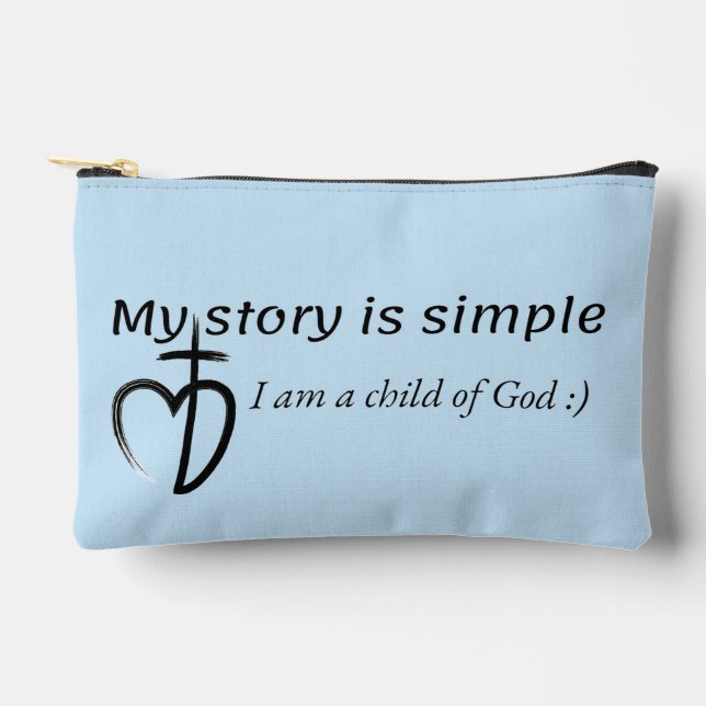 My story is simple accessory pouch (Front)