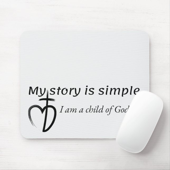 My story is simple mouse mat (With Mouse)