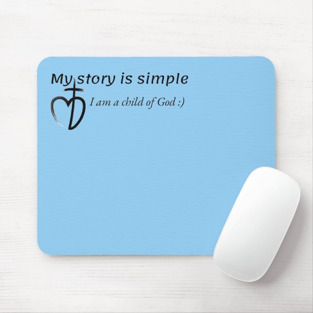 My story is simple mouse mat (With Mouse)