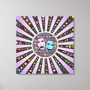 My Story Typography Canvas Print
