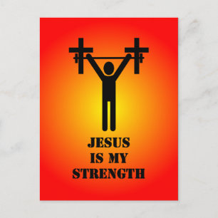 My Strength Postcard