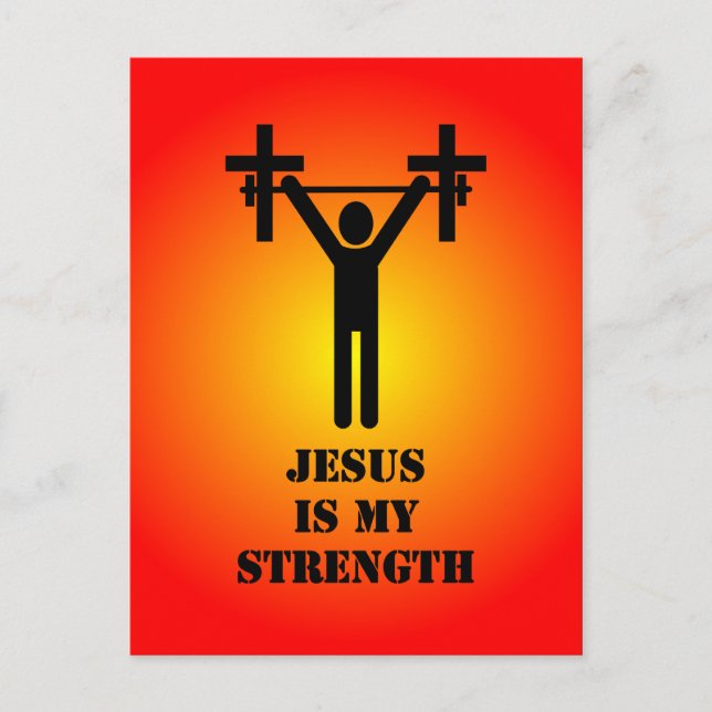 My Strength Postcard (Front)