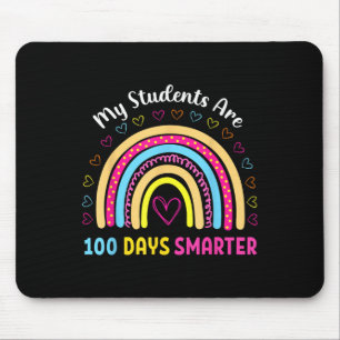 My Students Are 100 Days Smarter 100th Day Of Scho Mouse Mat