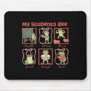 My Students Are Valentine Teacher Valentine Funny  Mouse Mat