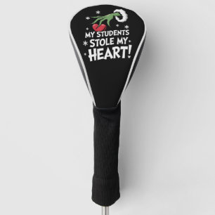 My Students Stole My Heart Xmas Christmas Teacher  Golf Head Cover