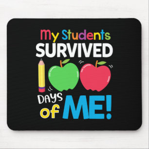 My Students Survived 100 Days of Me 100th Day of S Mouse Mat