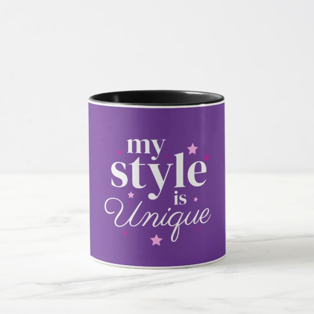 My style text design mug (Center)