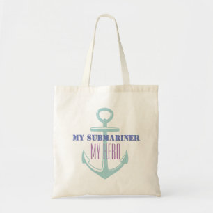 My Submariner My Hero Tote Bag