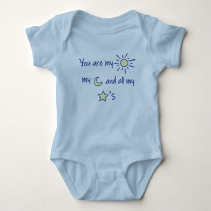 My Sun, Moon, and Stars Baby Bodysuit