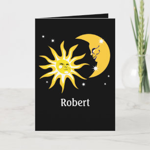 My Sun, My Moon, and All My Stars Valentine Card