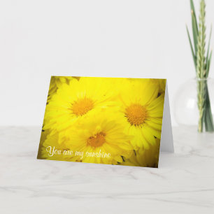 My Sunshine greeting card