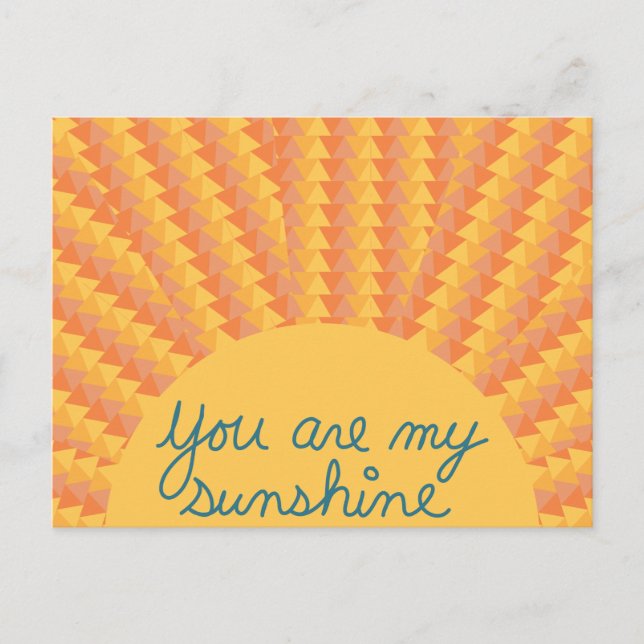 My Sunshine Postcard (Front)