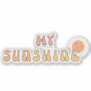 My Sunshine Vinyl Sticker