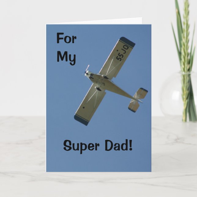 my super dad card (Front)
