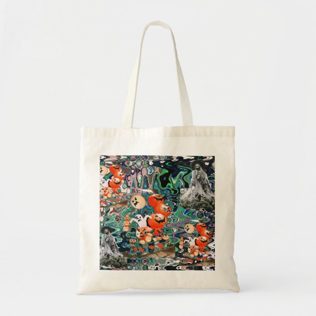 My Super Halloween V2 Tote Bag (Front)