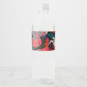 My Super Halloween V3 Water Bottle Label