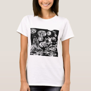 My super haloween (Black and White Art) T-Shirt