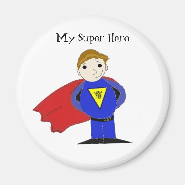 My Super Hero Magnet (Front)