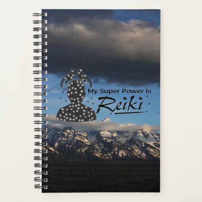 My Super Power is Reiki Planner (Front)