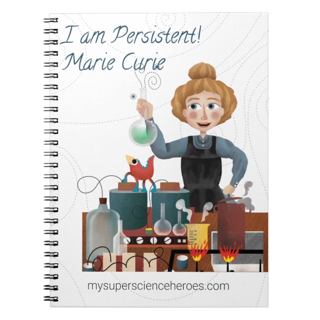 My Super Science Notebook - I am persistent (Front)