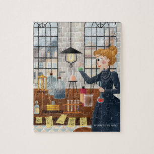 My Super Science puzzle - Marie Curie Lab