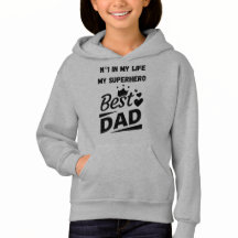 My Superhero Best Dad Fatherhood Quote Kids