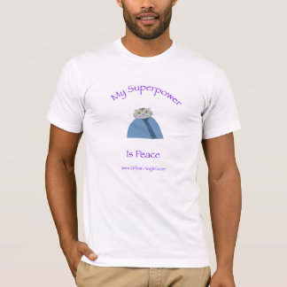 "My Superpower is Peace" men's t-shirt
