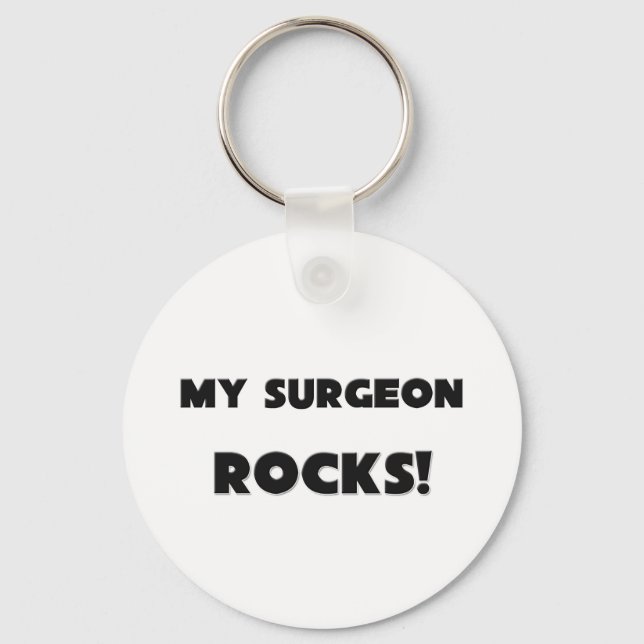 MY Surgeon ROCKS! Key Ring (Front)
