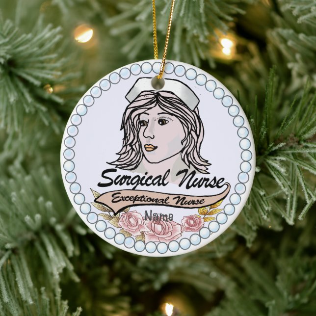 My Surgical Nurse Ceramic Tree Decoration (Tree)