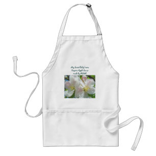 My Sweet Baby Loves Organic Apple Sauce by Mum Standard Apron