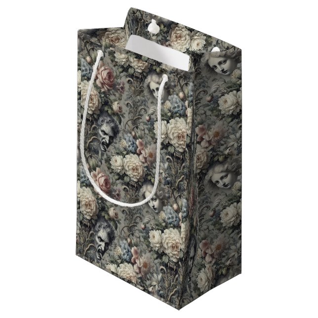My Sweet Fang – Gothic Victorian Small Gift Bag (Front Angled)